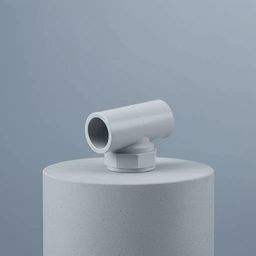 Industrial Pert Type II Threaded Female Tee 20-½" to 32-1" mm Customizable