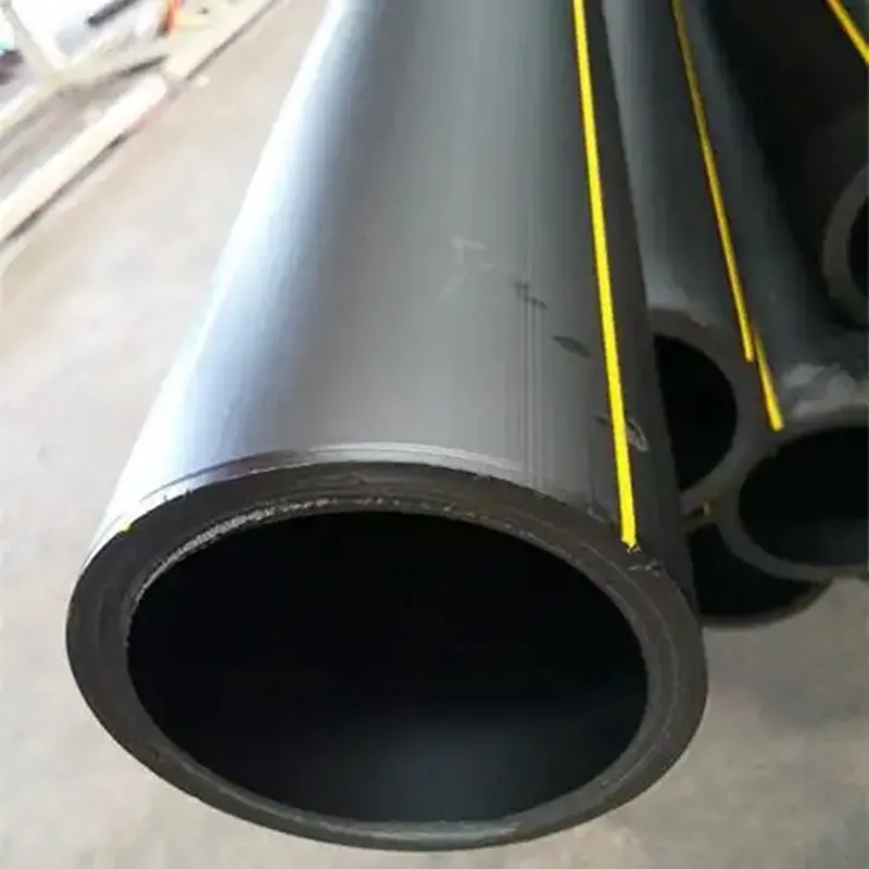 PE/HDPE/Plastic Gas Pipe with Yellow Stripe for Oil and Gas SDR11/13.6/17/21/16