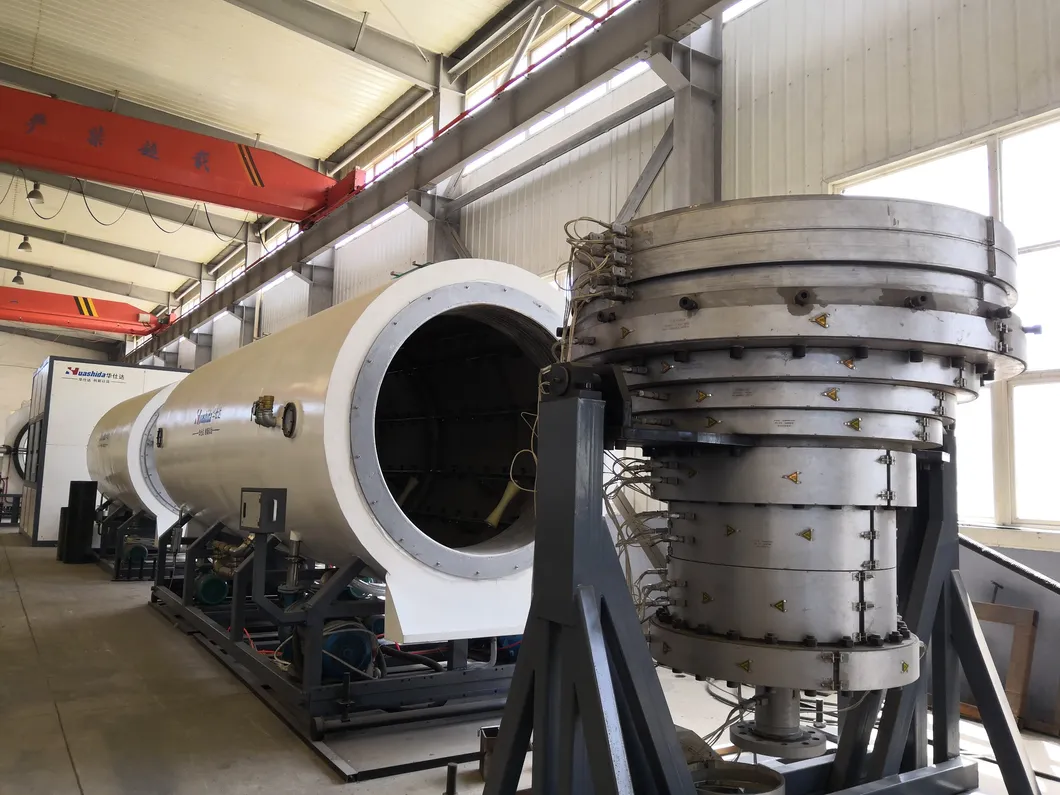 Water and Gas HDPE PE Pipe Production Line Extruder Plant