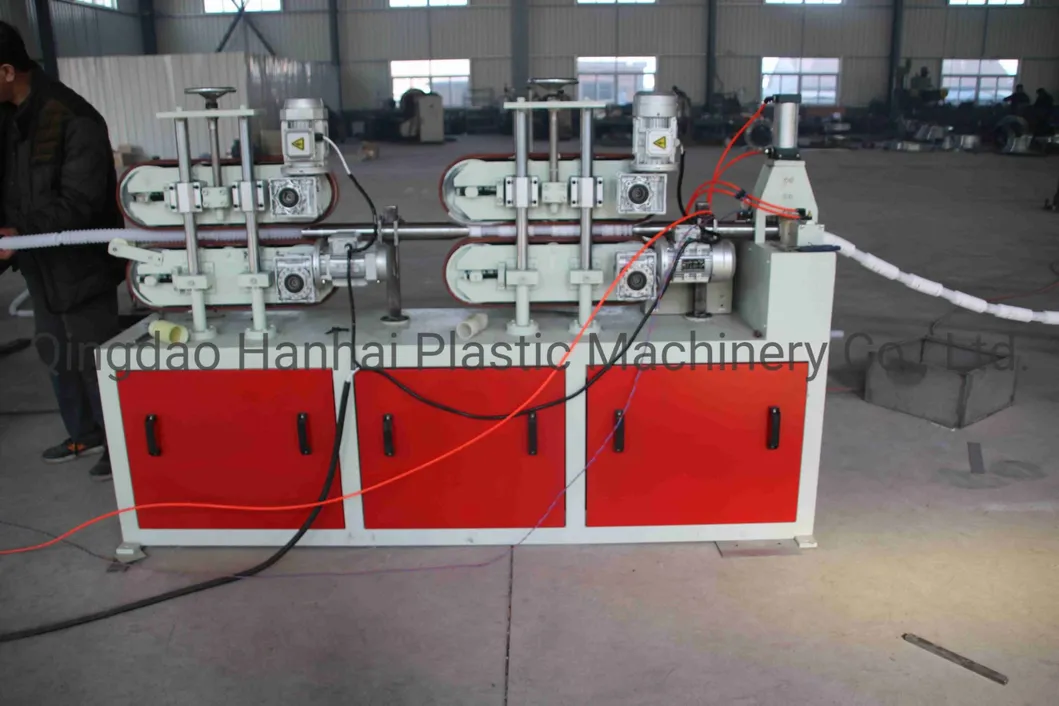 Fully Automatic PVC PE Double Wall Corrugated Wave Pipe with CE Certificate Plastic Extruder Production Line