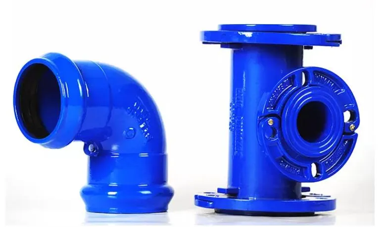 China ISO2531en545 Dci Ductile Cast Iron Pipe Fittings for PVC Pipe