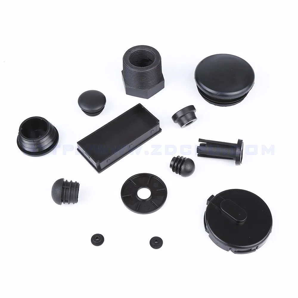 Professional Custom Different Colors Plastic Square/Rectangular Tube Threaded Inserts and Chair Legs