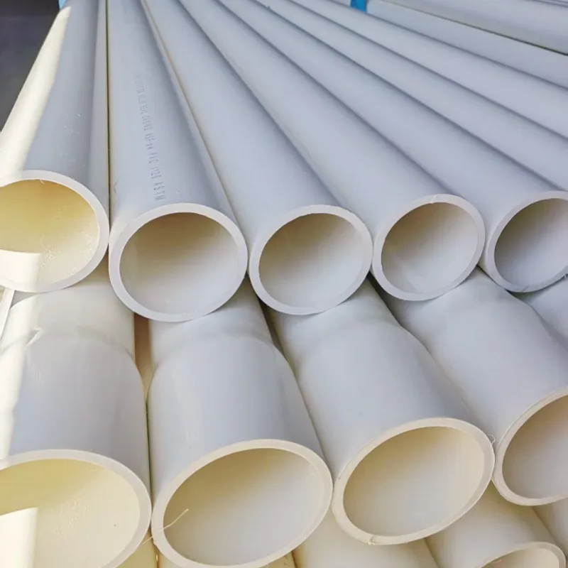 High-Pressure Plastic PVC Water Pipe ASTM D1785 with NSF Certified for Potable Water