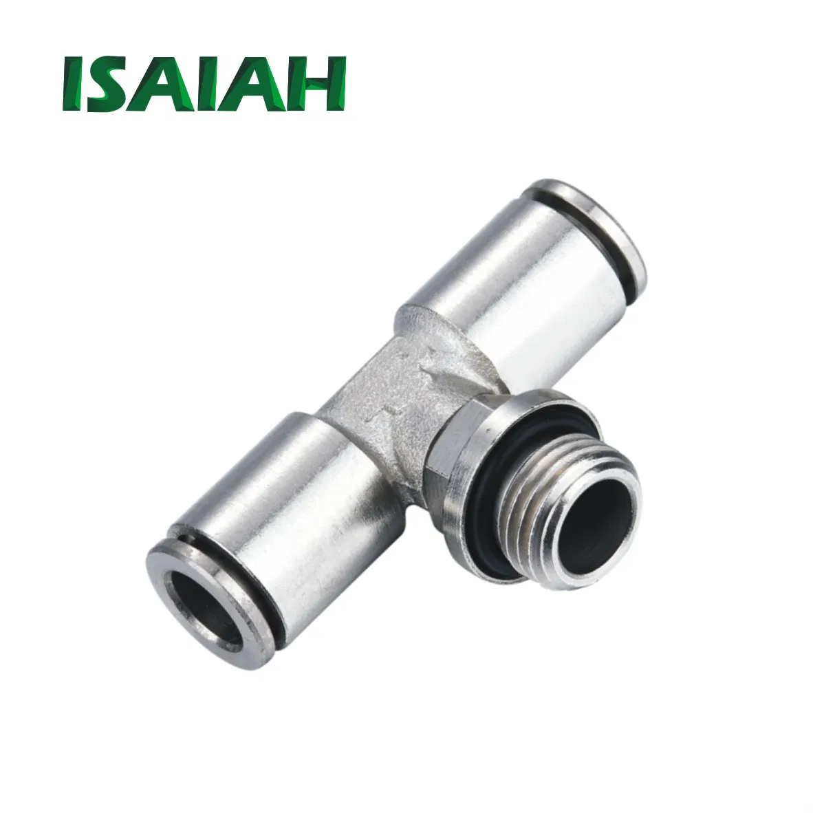 Pl G1/8" 1*/4" 3/8' 1/2" Thread 90 Degree Air Elbow Push in Brass Fittings