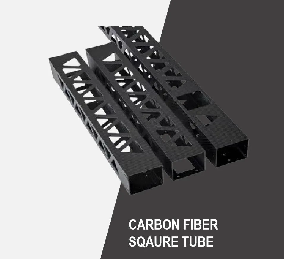 Carbon Fiber Tube Square Tube for Thin Wall