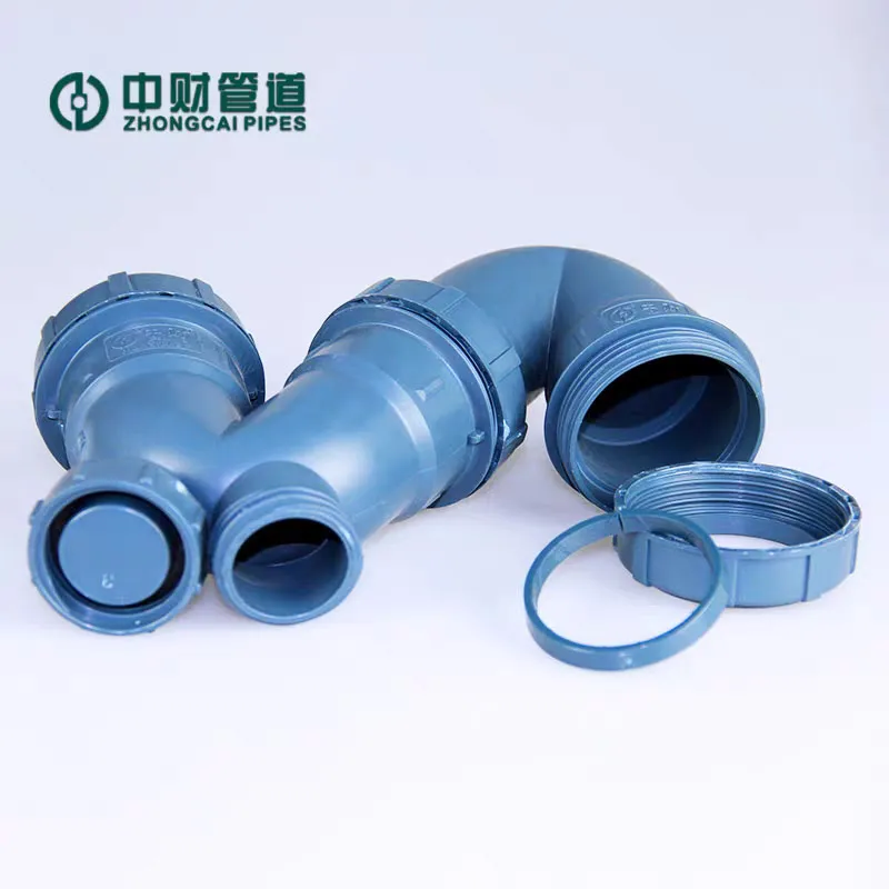 Industrial Enterprise Drainage Smooth Flexible PP Super Silent Pipeline System Stainless Steel Tube 