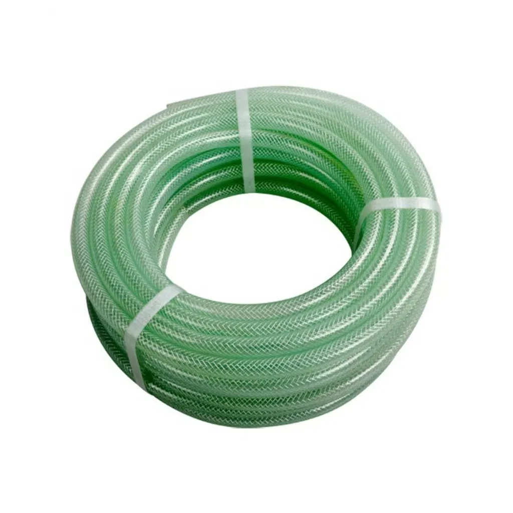 Flexible PVC Clear Nylon Braided Premium Garden Hose Plastic Pipe 1/8 1/4" 1/2 3" for Wate