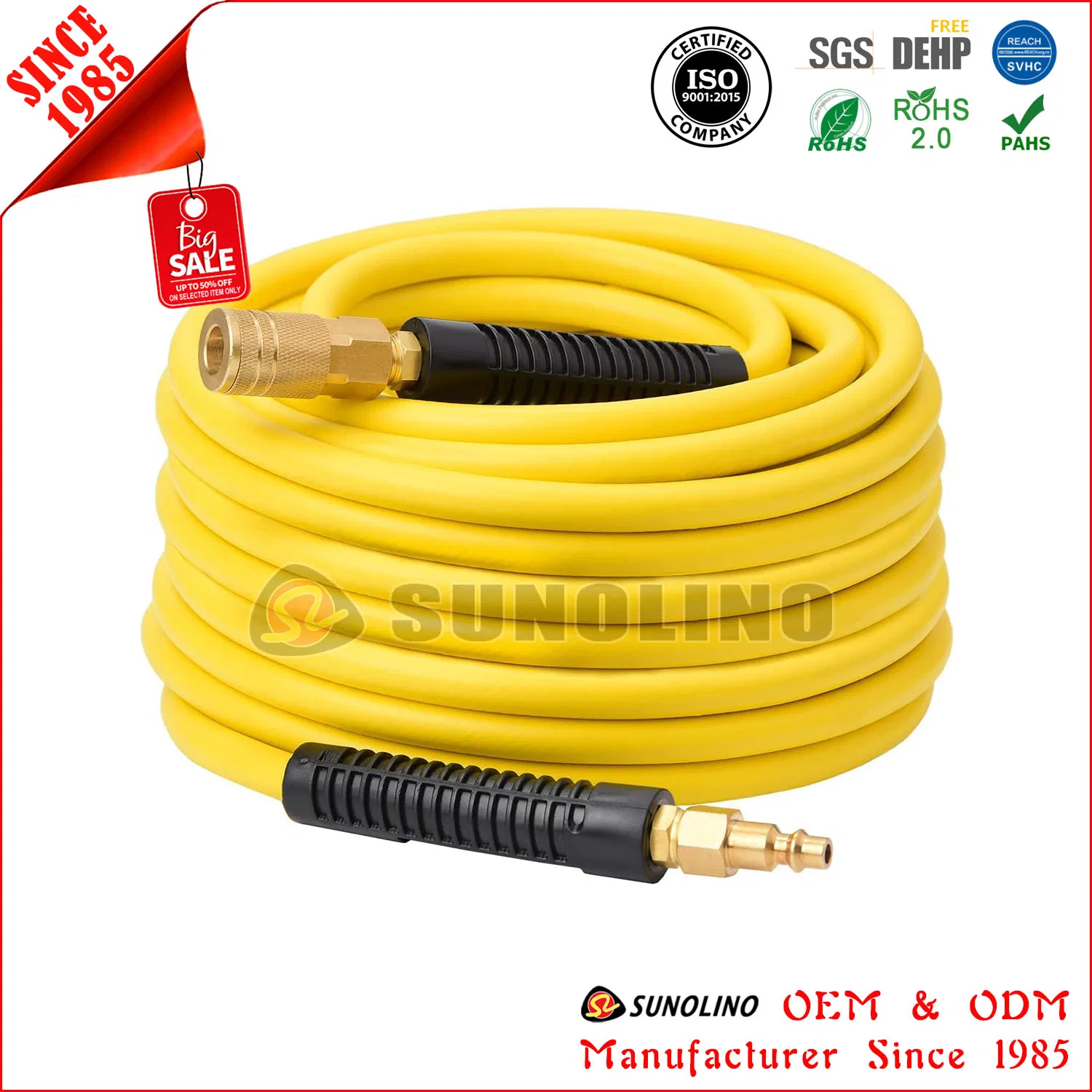 Clear Flexible PVC Plastic Nylon Braided Reinforced Water Pipe