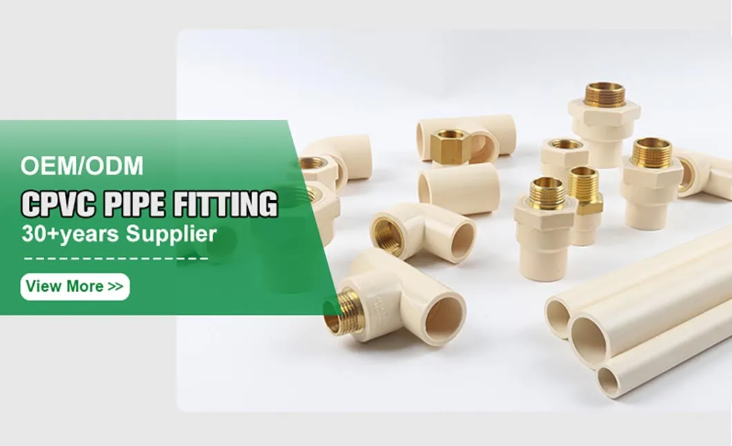 Ifan Manufacturers PVC Plumbing Fittings ASTM2846 PVC Connectors Pipe Fitting CPVC Pipe Fittings