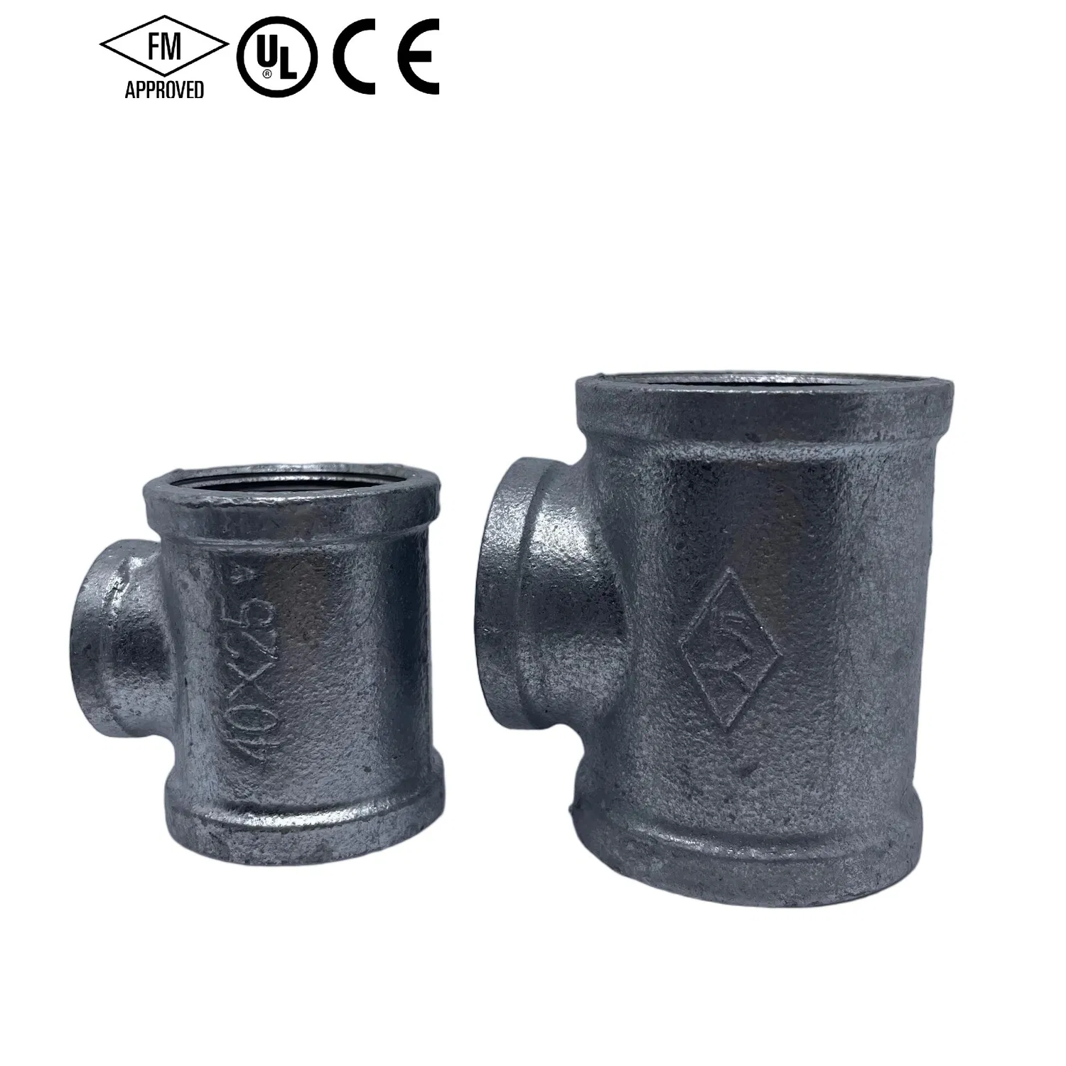 Hot Dipped Gi Galvanized Malleable Iron Cast Iron Socket 2'' Pipe Fitting