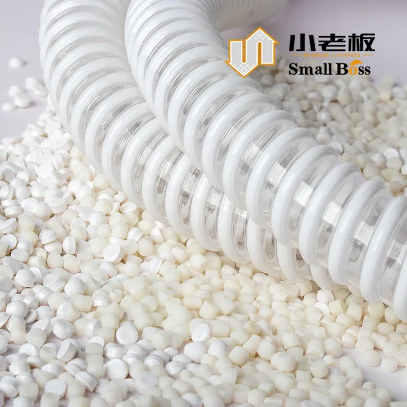 Co-Extrusion White Pipe PVC Compound Corrugated Pipe