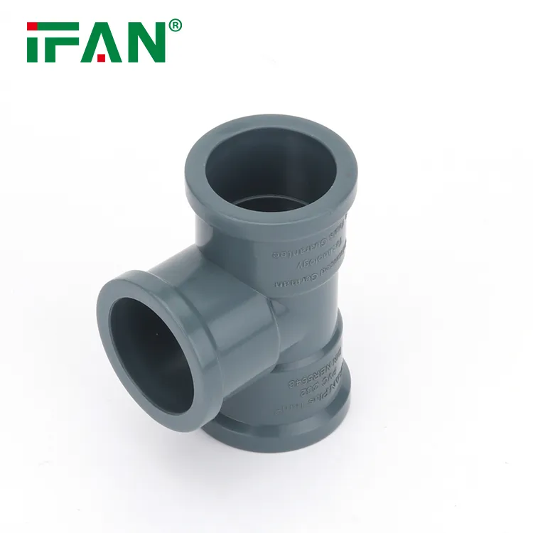 Ifan Economy Quality PVC Plumbing Insert Fitting Grey UPVC Pipe Fitting Plastic UPVC Fittings