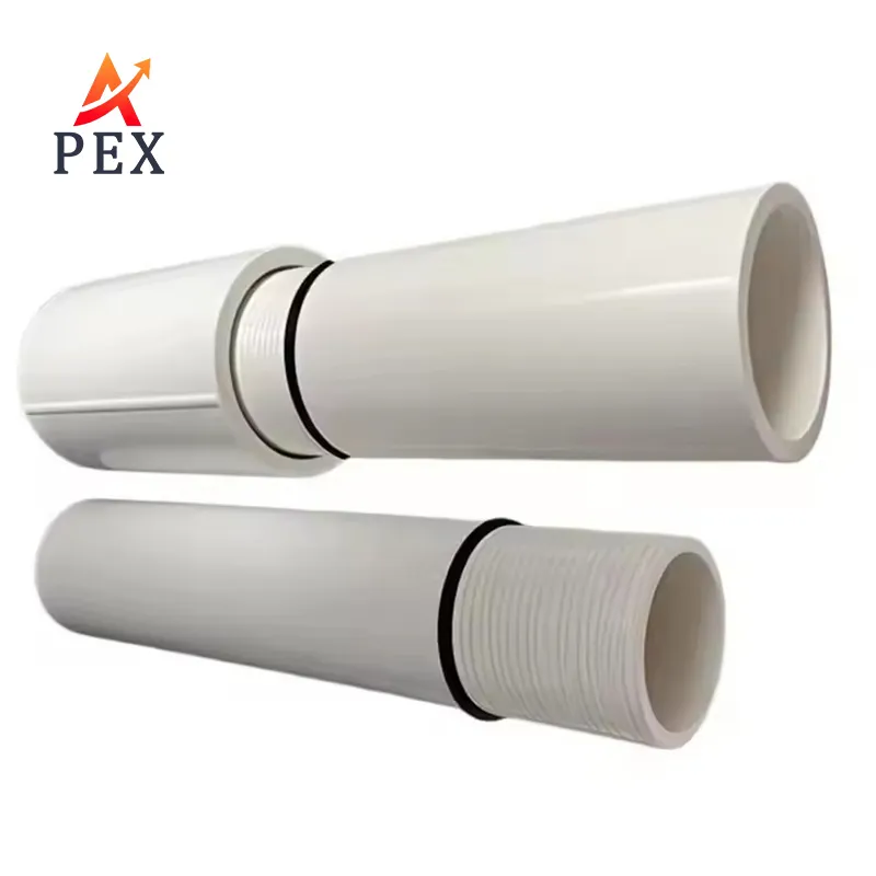 UPVC Drilling Column Pipe Borehole Column Pipes Meter Instrument Measurement Quality Extrusion Techn