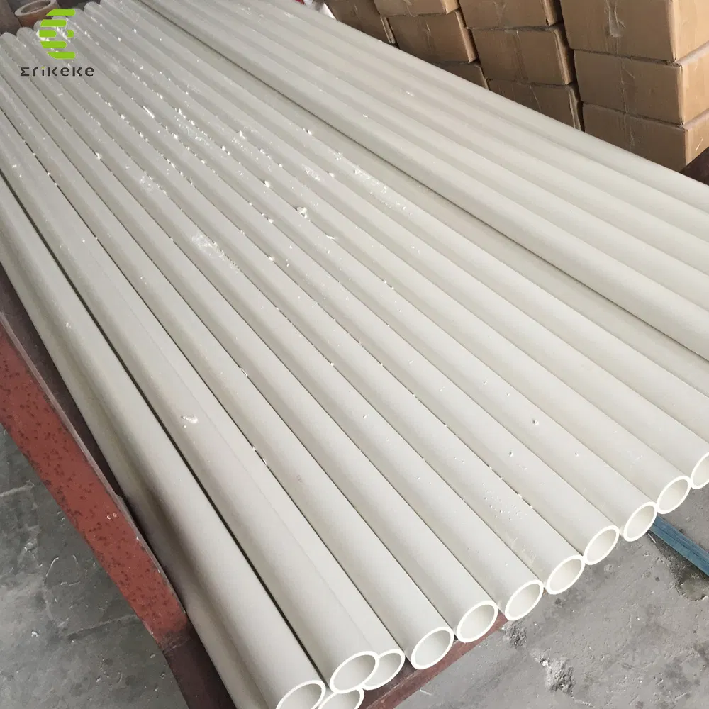 1 2 3 4 Inch Small Diameter High Pressure Sch40 Convey Feeding Pipe PVC Conduit Pipe for Water or El