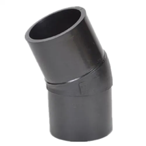 High Quality DIN Standard SDR13.6 SDR17 Plastic PE Pipe End Fitting HDPE Butt Fusion Pipe Fitting HD