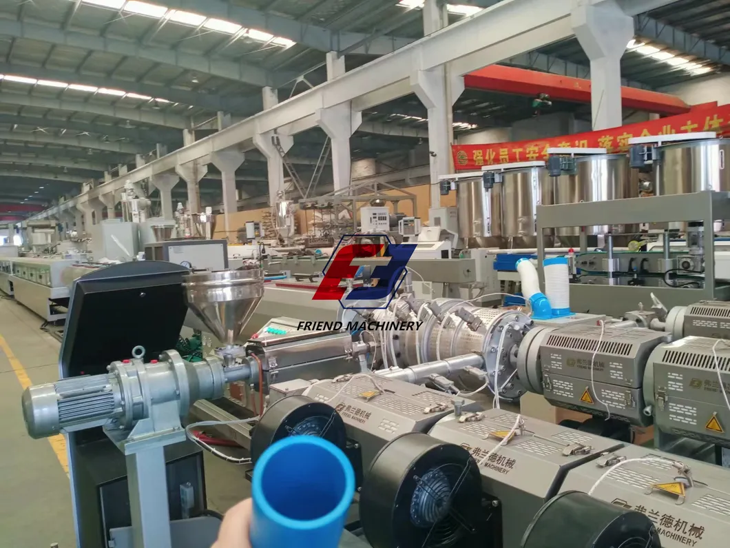 PPR ABA/ABC Three Layer Pipe Machine Sj Series Single Screw Co-Extrusion Prodcution Line