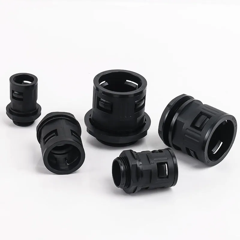 Durable Waterproof Connector for Corrugated Nylon 66 Pipes