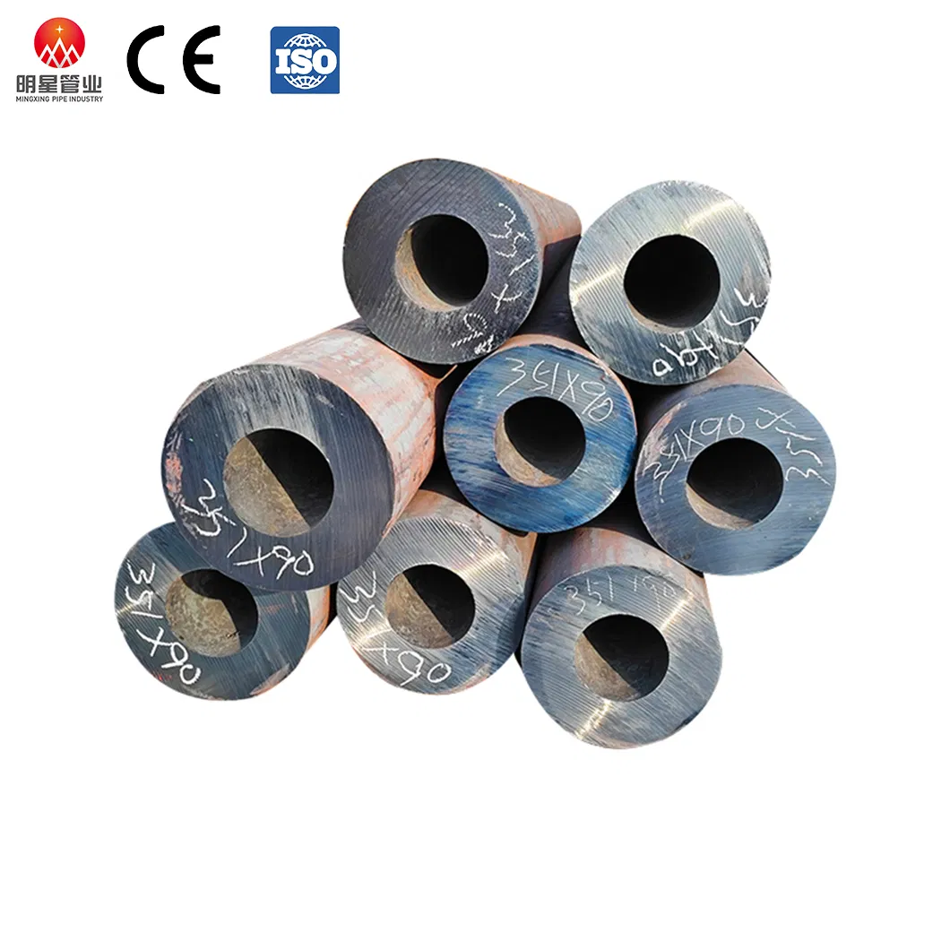 Q235B Carbon Steel Seamless Protective Pipe Od20-114mm Wt2-3mm GB/T 3091 Electric Power Engineering