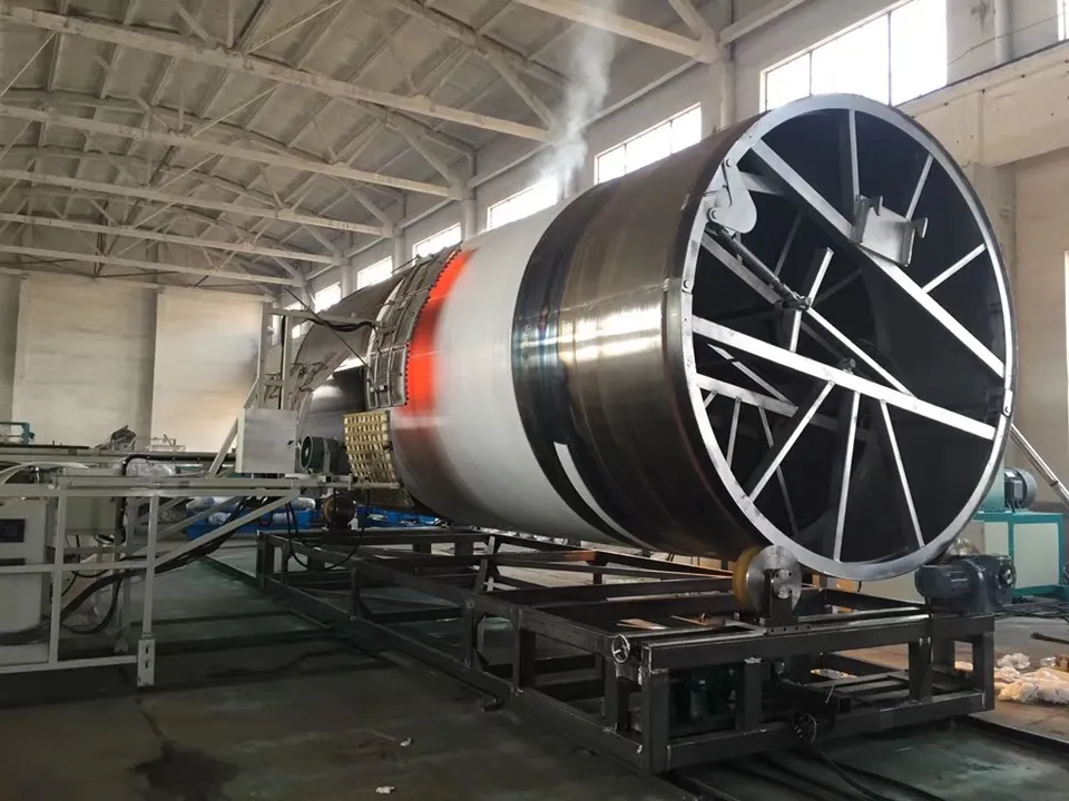 PE/PP/PP-H Spiral Winding Pipe Manufacturing Equipment Machinery