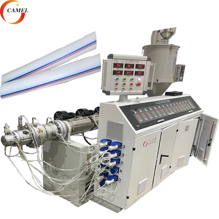 Plastic Electricity Conduit Tube Extruder Machine for PPR Glass Fiber Pipe