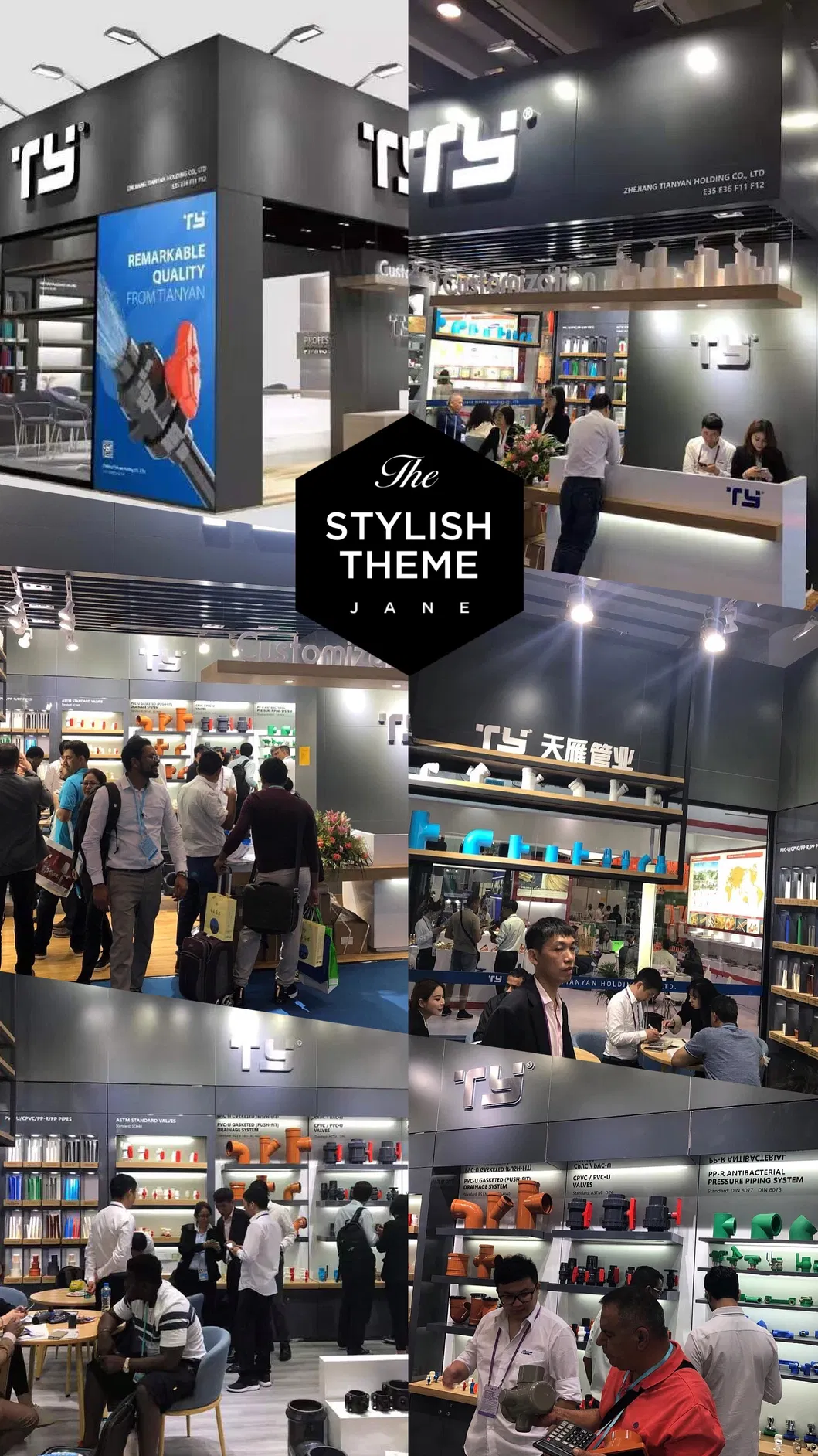 PVC CPVC Plastic Water Supply Thread Pipe with BS Standard Offer OEM