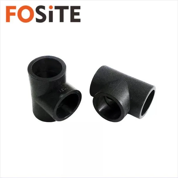 Fosite Factory Wholesale HDPE 90 Degree Elbow Bend Fittings PE Pipe Fitting