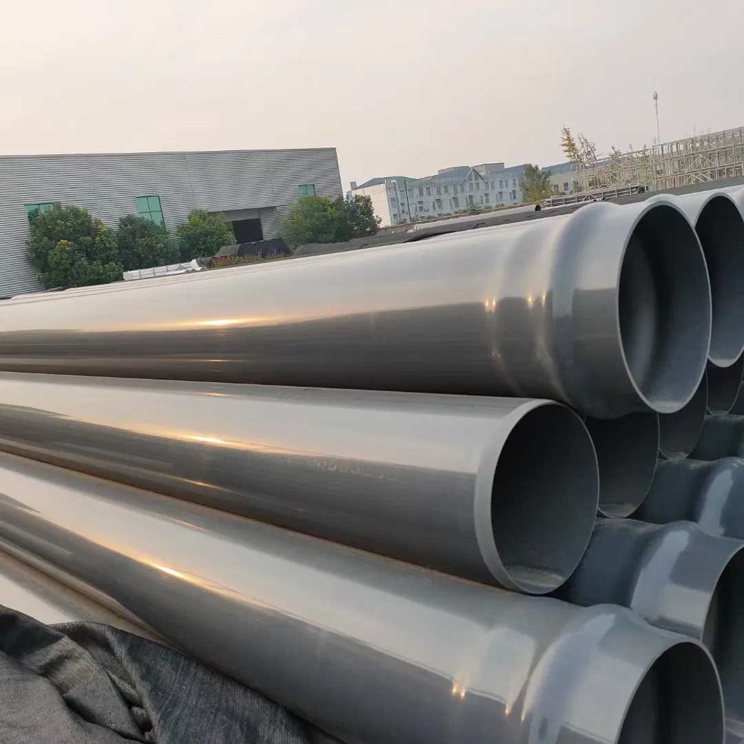 Premium Flame-Retardant Grey PVC Electrical Conduit for Safe Installations