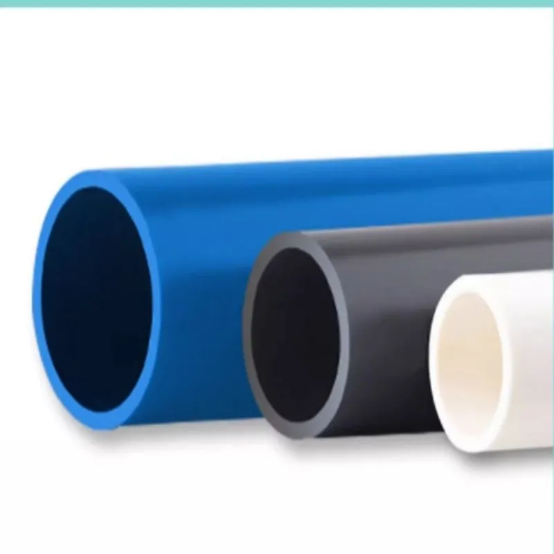 Zhongcai Pipeline PVC Water Supply Plastic Pipe Hot Melt Socket Food Grade Water Pipe 1.0MPa-2.0MPa