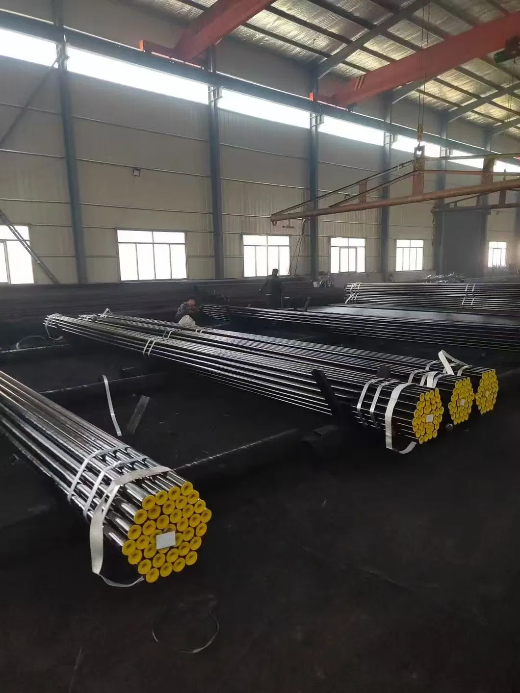 Black Painting/3PE ASTM A106/API 5L Gr. B Seamless Steel Natural Gas/Oil Pipeline