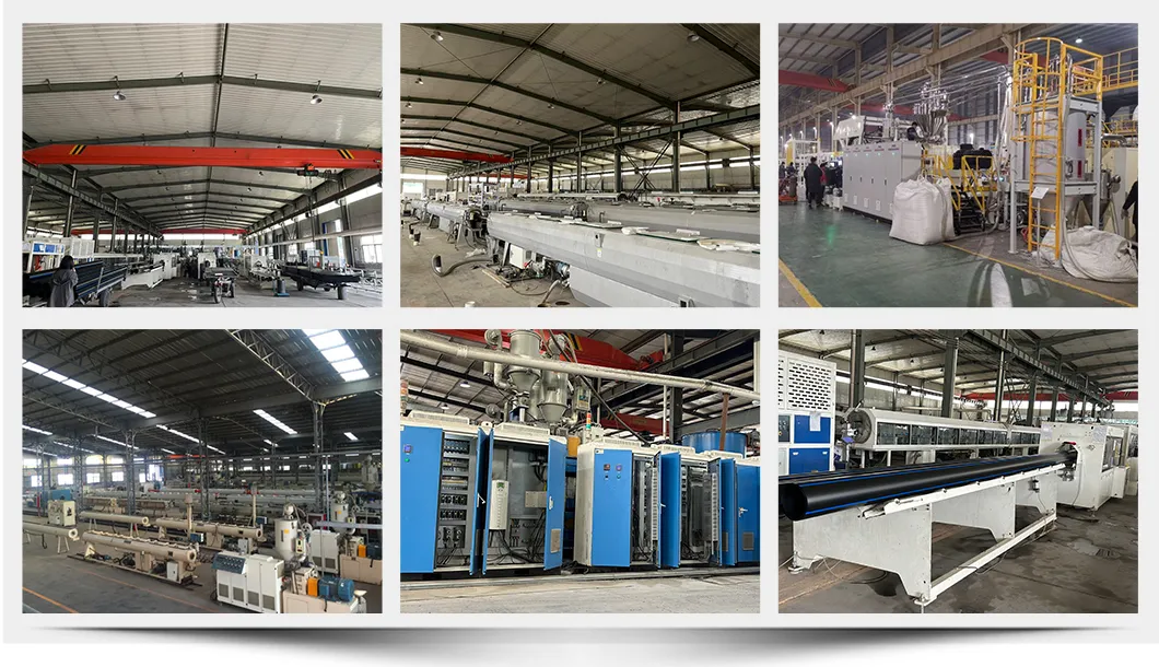 HDPE Black Plastic Drainage Pipes DN400mm Sn8 PE Double Wall Corrugated Pipe and Sewage Pipeline