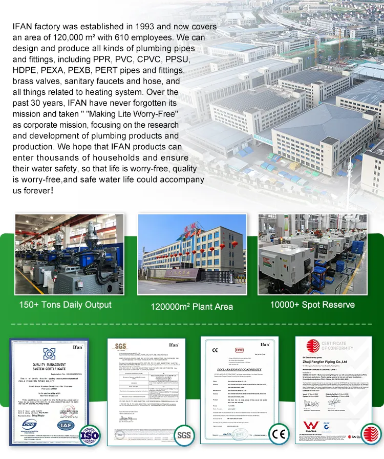 Ifan High Quality UPVC Pipe and Fittings DIN PVC Connectors Pipe Fitting Equal Tee PVC Pipe Fittings