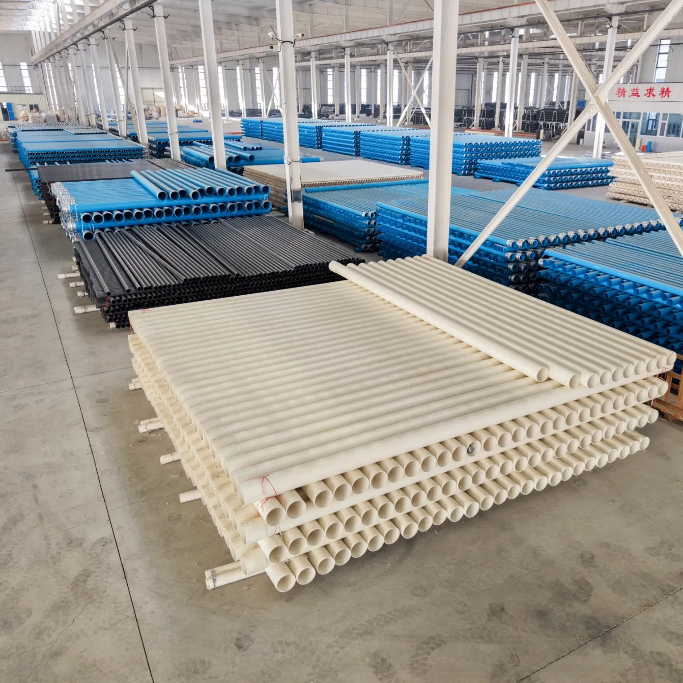 Custom Grey Easy Installation PVC Water Pipe for Supply