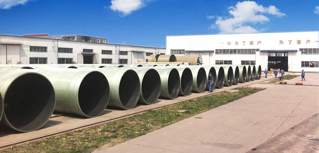 Insulation Mortar Wraps Sleeve Fittings FRP Fiberglass Pipes Suitable for Long-Distance Transportation Fiberglass Sand Pipe