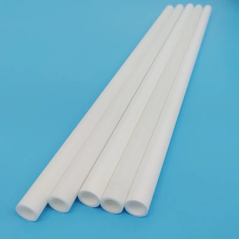 Ysz Zirconia Zro2 Zirconium Oxide Ceramic Protection Pipe for Oxygen Sensor Sheath