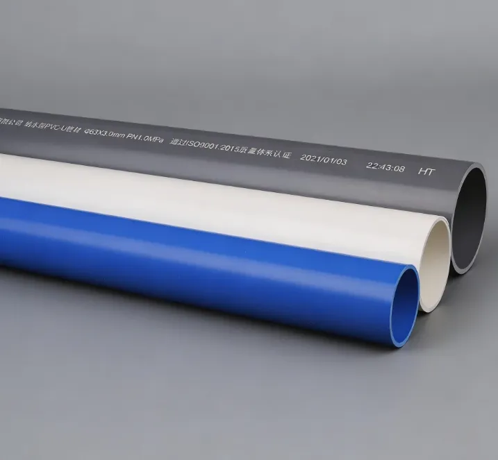 PVC Plastic Water Pipe Installation in New Buildings for Quick Setup of Plumbing in Construction in