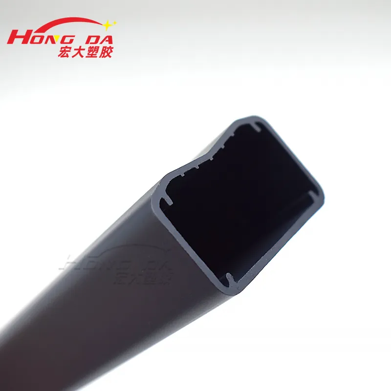 Flame Retardant Plastic Extruded Square Pipe for Industrial Support Flame Retardant Plastic Extruded Square Pipe for Industrial Support