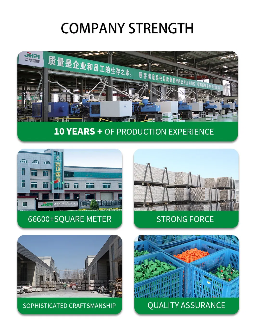 ODM Green White Orange 20-110mm PPR Elbow/Tee/Valve PPR Plastic Pipe Fittings for Water Piping