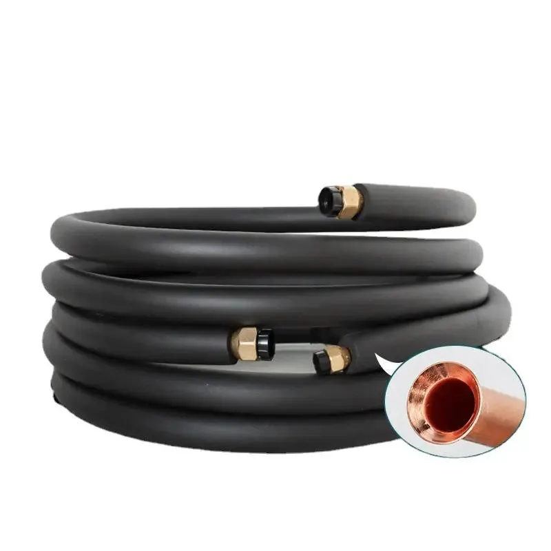 Customized 15m 3/8" Insulated Without Insulation Air Conditioner Copper Pipe