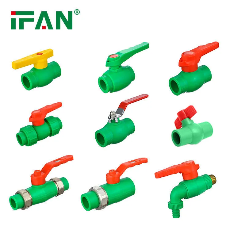 Factory Price OEM Quality PPR Pipe Fitting All Types Green Plumbing Materials