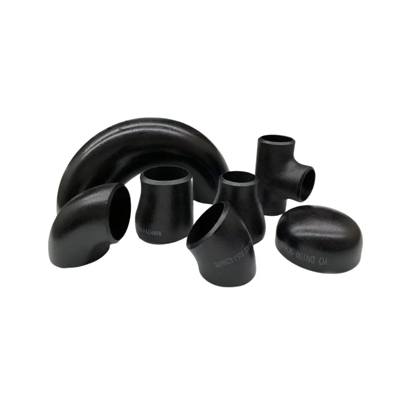 ANSI Butt Welded Carbon Stainless Steel 304 316 Seamless Tee Reducer Cap Tube 45 90 180 Degree Lr Eq