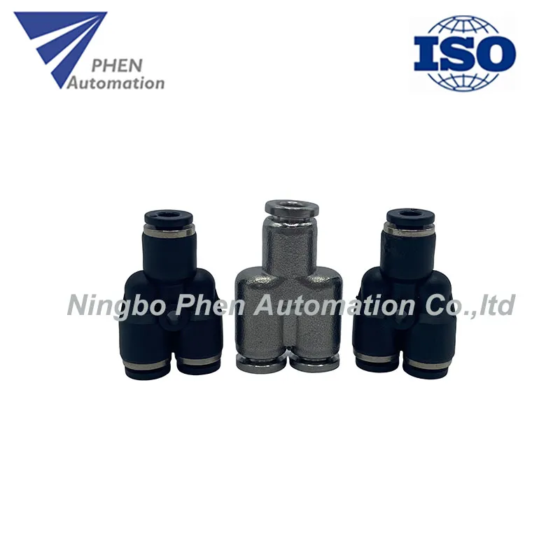Phen PY Air Hose Connector Pipe Push-in Plastic Pneumatic Tube Fittings