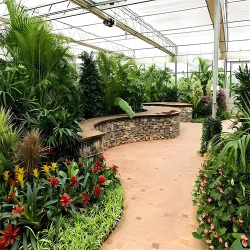 Greenhouse Glass Electric Greenhouse Machine Large Glass Smart PVC Garden Agricultural Greenhouses Glass Houses for Plants