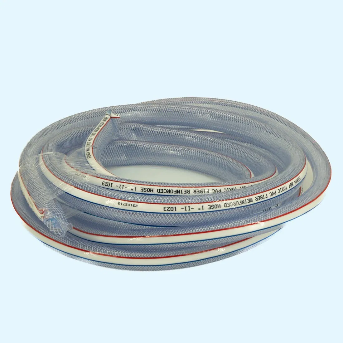 Food Grade 2 Inch PVC Braided Gas Hose Pipe Manufacturing in China for Garden Water Air Fuel