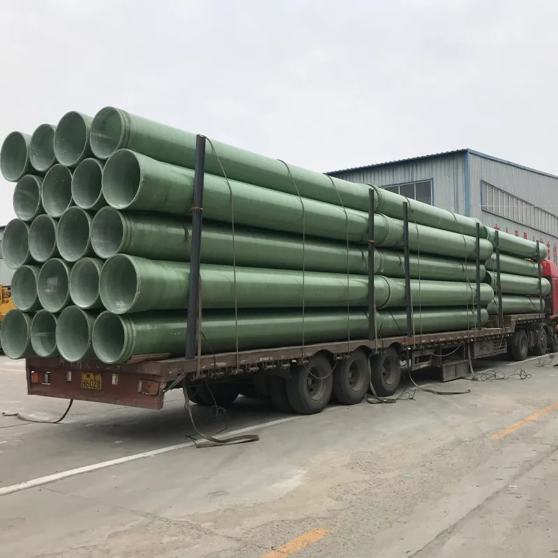 Filament Wound FRP Pipes with High Pressure Resistance