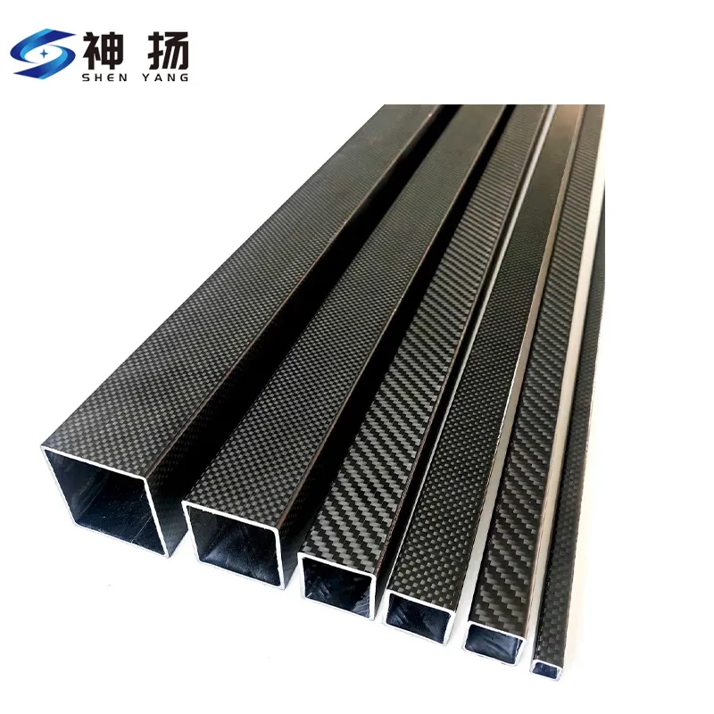 Custom Matte or Glossy Carbon Fiber Square Tube – Lightweight, High Strength, CNC Cut Available