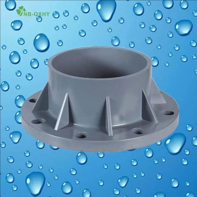 DIN Standard UPVC Fittings, Reducing Bushing, Van Stone Flange, Strong Foot, Corrosion-Resistant