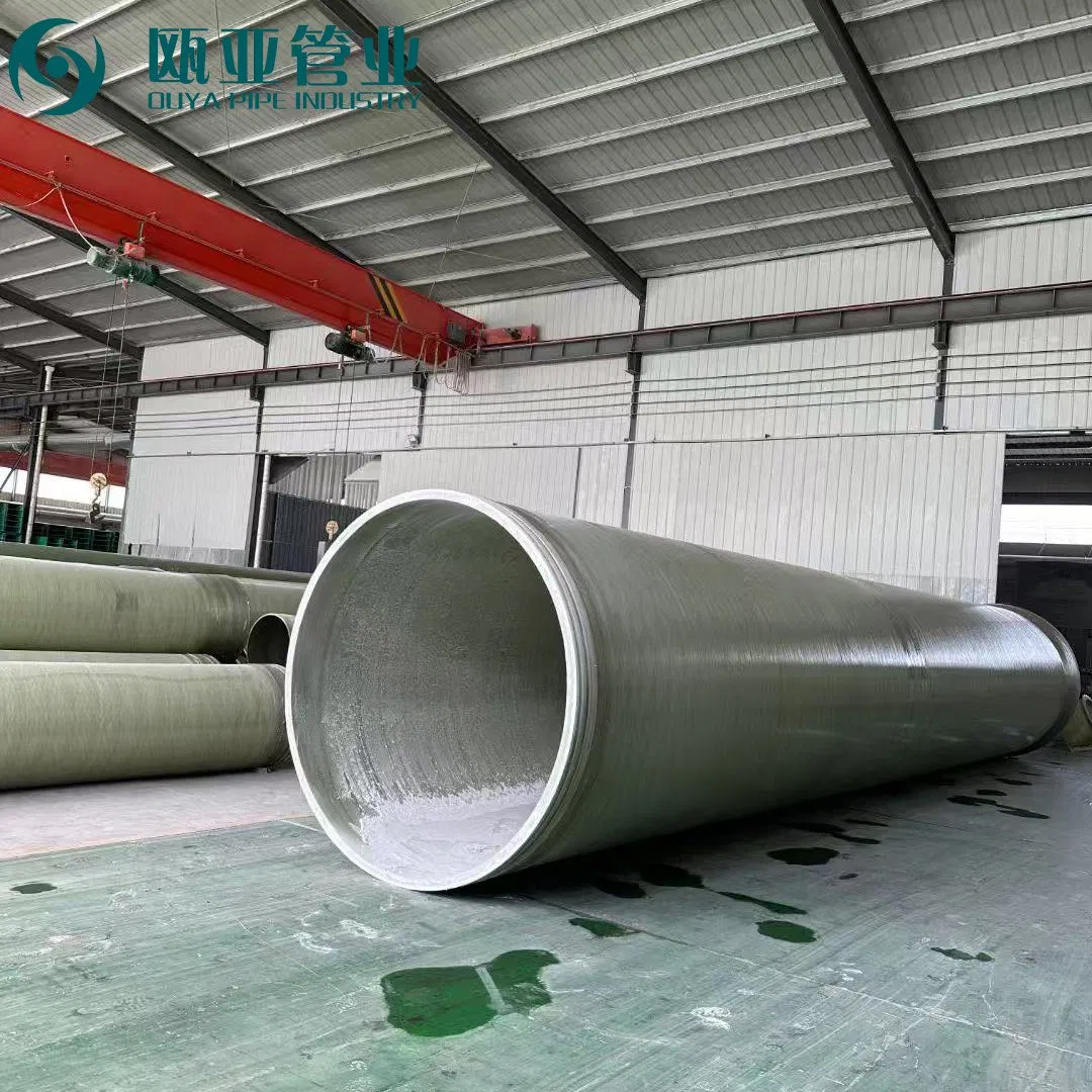 High Strength Corrosion Resistant FRP/GRP Fiberglass Pipe Gre Pipe