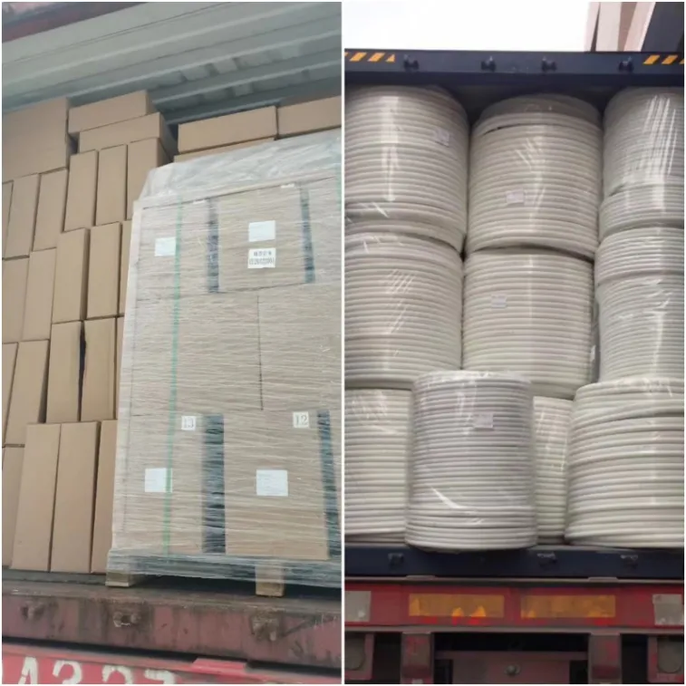 Customized 15m 3/8" Insulated Without Insulation Air Conditioner Copper Pipe