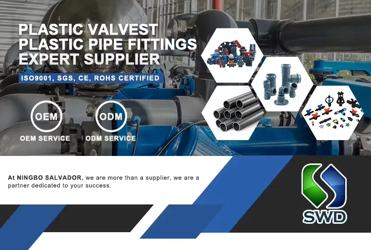 Swd Triple Connection Fitting for PPR Pipe 45° Elbow Fitting