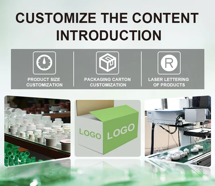 1/2 Inch PVC Water White D2466 Pipe Fittings